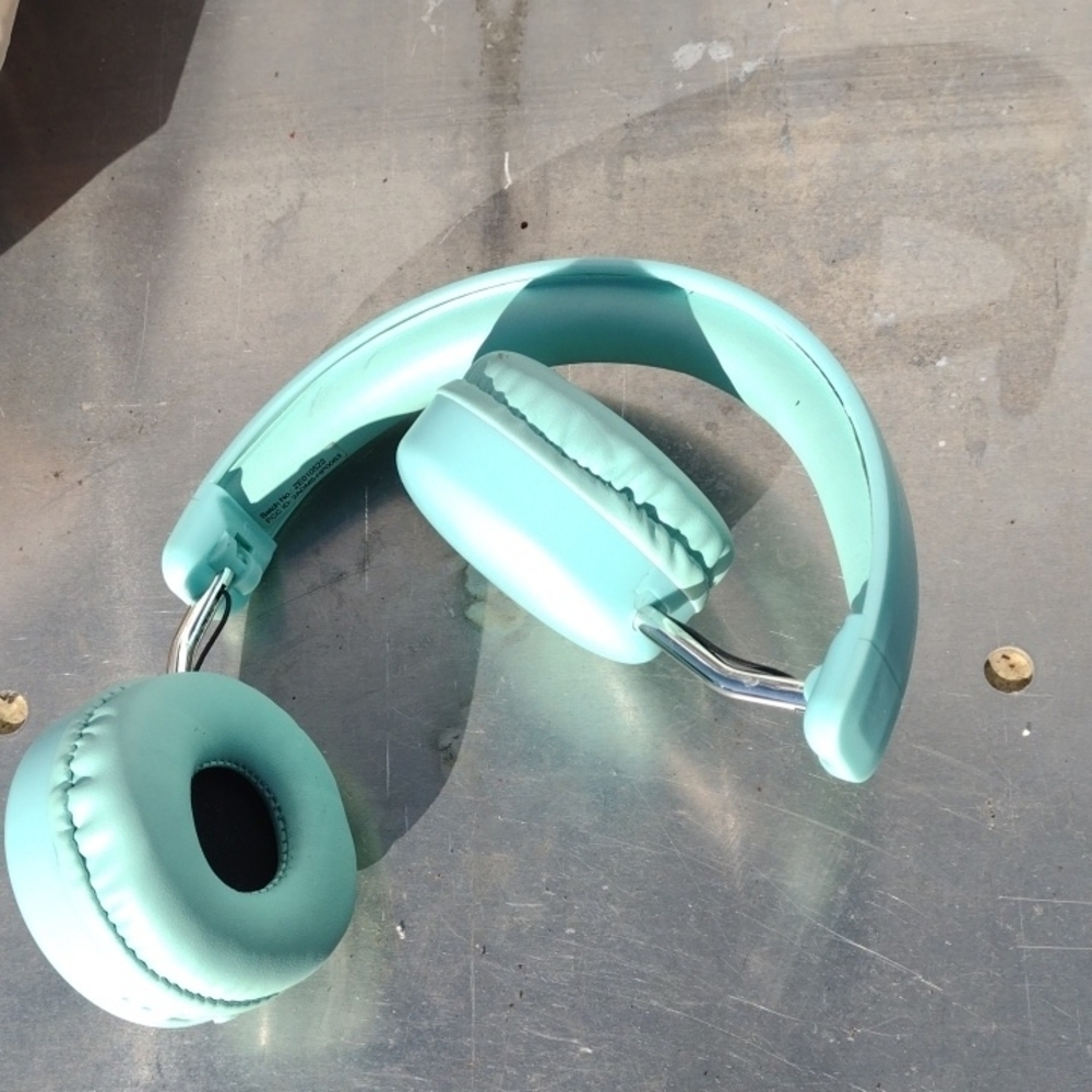 Mint Green Wireless Headphones